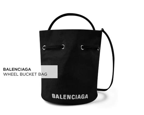 flannels designer bucket bag